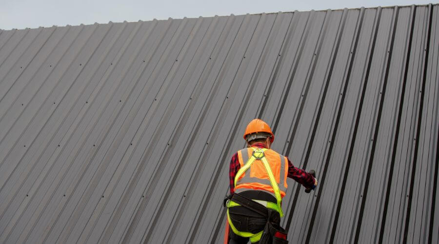 Professional metal roof installation services in Frankford, MO
